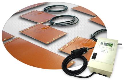 Custom Designed Silicone Rubber Heat Blankets Custom Designed Silicone Rubber Heat Blankets